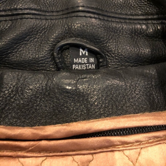 Jim and Mary Lou Leather Thinsulate Jacket / Med - Picture 6 of 8